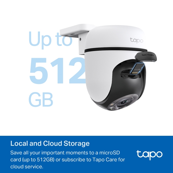 TP Link Tapo C510W Outdoor Pan/Tilt Security WiFi Camera - Image 3
